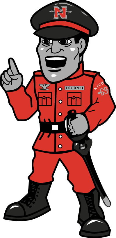 Nicholls State Colonels 2009-Pres Mascot Logo diy fabric transfer